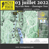 84.0 km Motz - Chautagne Tour 